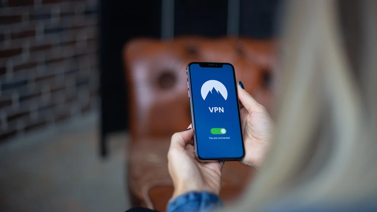 Tela de configurações com a opção de ponto de acesso ativada