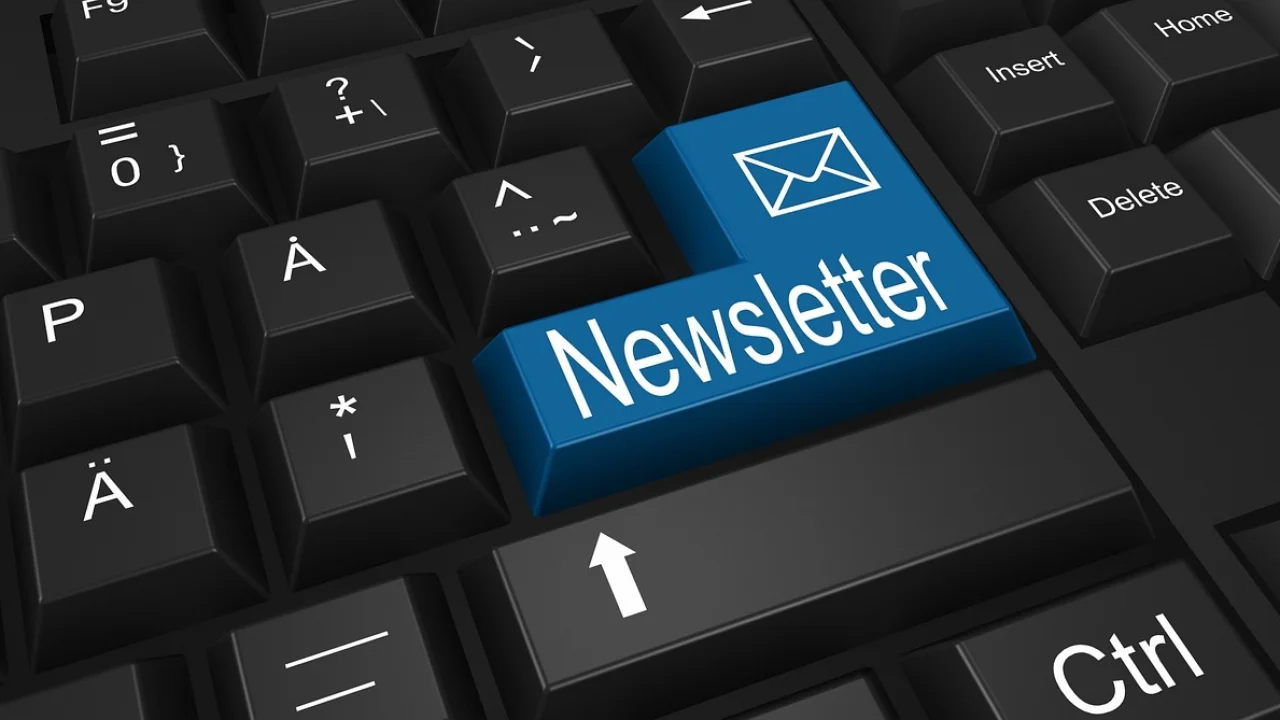 Formulário de inscrição para receber conteúdos por e-mail