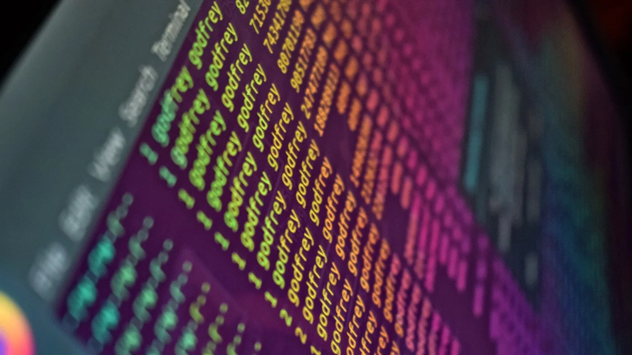 Prompt de Comando aberto em um computador com Windows