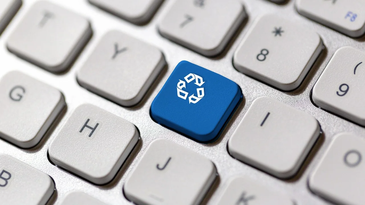Tela de restauração do sistema em um computador com Windows
