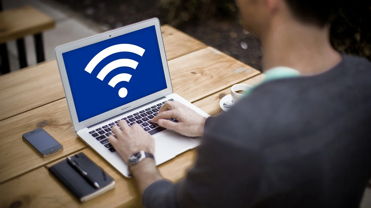 Tela do Windows com a configuração de hotspot móvel